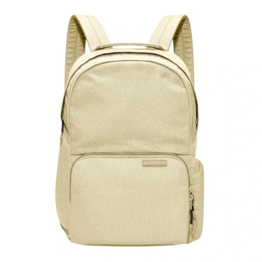 Brevitē The Backpack Travel Laptop Bag Boulder Tan 18L NWT